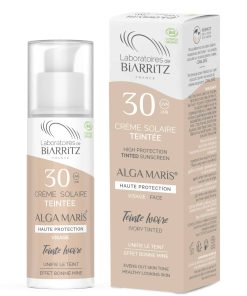Alga Maris Organic Tinted Face Sunscreen SPF30 (Ivory) 50ml